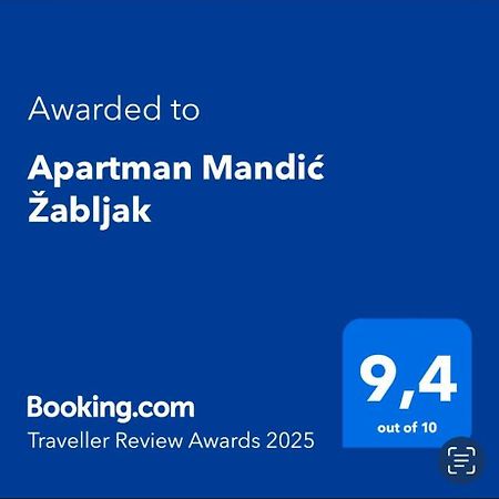 Apartman Mandic Zabljak Εξωτερικό φωτογραφία