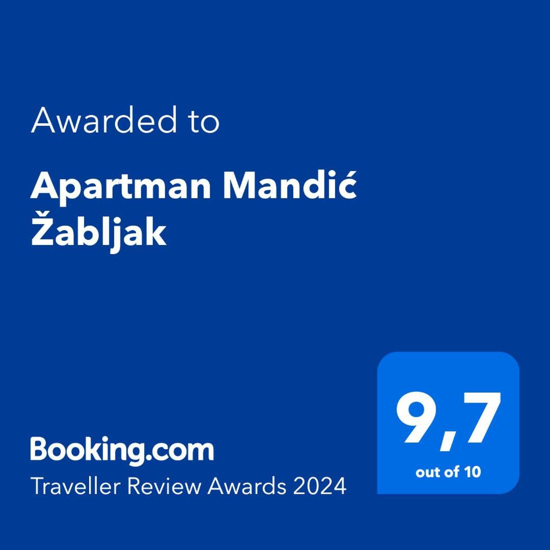 Apartman Mandic Zabljak Εξωτερικό φωτογραφία